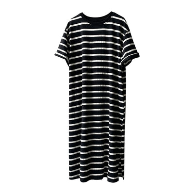 Vestido Camiseta Holgado Casual Largo Midi - Image 6