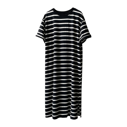 Vestido Camiseta Holgado Casual Largo Midi - Image 6