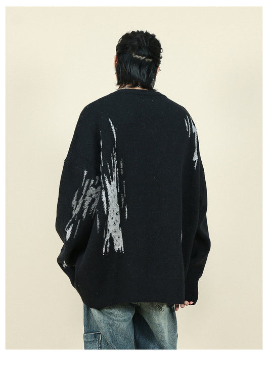 Suéter Holgado de Cuello Redondo para Hombre - Image 12