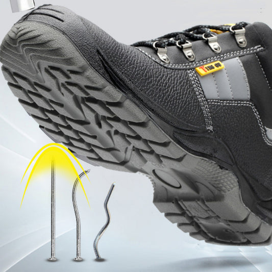 Botas de Seguridad Profesionales con Puntera de Acero - Zapatillas Resistentes para Trabajo Pesado