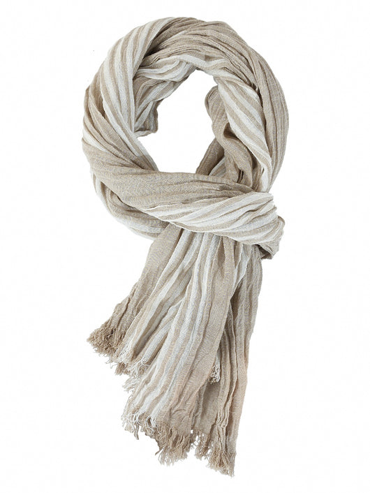 Bufanda Hombre Rayas Primavera Verano - Diseño Bicolor Versátil - Image 63