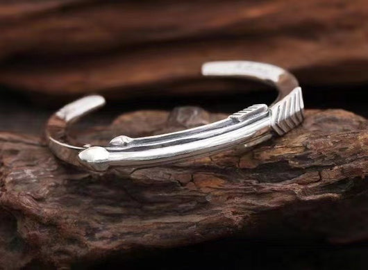 Pulsera de Plata para Hombre Estilo Hip Hop Retro Personalizado - Image 4