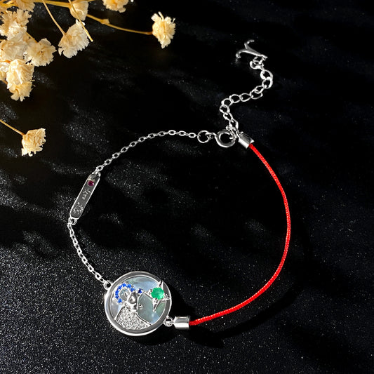 Pulsera Esmeralda Tauro Plata 925 - Diseño Original Femenino