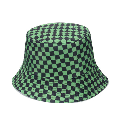 Gorro Pescador Cuadros Blanco y Negro - Estilo Clásico Versátil - Image 7