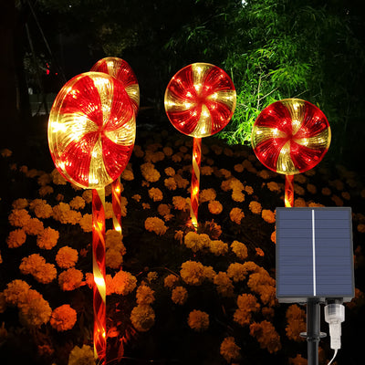 Luz Navideña Solar en Forma de Caramelo - LED Impermeable para Exterior - Image 9