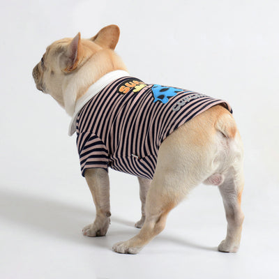 Suéter Polar a Rayas para Mascotas - Abrigo Cálido y Casual - Image 3