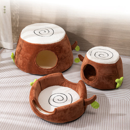 Nido Transformable para Gatos 4 Estaciones - Árbol Gato Doble Uso con Puerta - Image 4