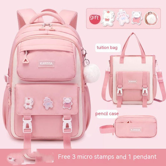 Mochila Escolar Impermeable para Niñas - Gran Capacidad y Resistente - Image 29