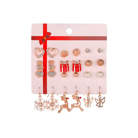 Aretes Navideños Papá Noel Goteo - Image 7