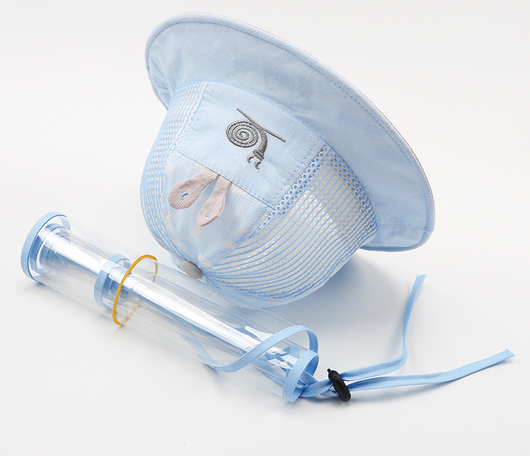 Gorro Protector Antigotas para Bebé con Máscara Integrada - Image 8