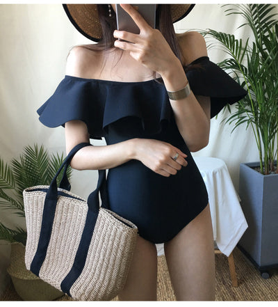Traje de Baño Enterizo con Volantes - Image 9