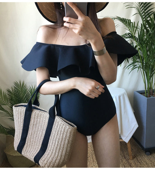 Traje de Baño Enterizo con Volantes - Image 9