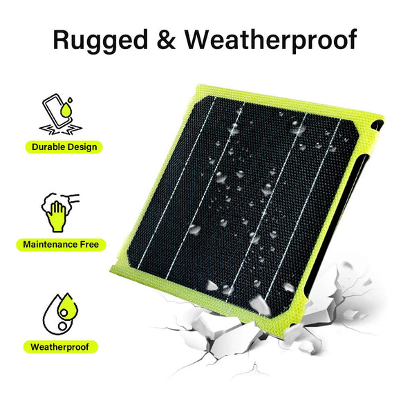 Panel Solar Plegable ETFE para Exteriores