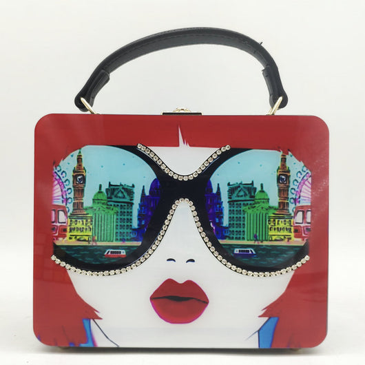 Bolsa Cuadrada Pequeña con Divisiones - Image 8