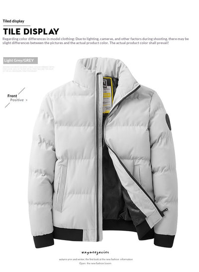 Chaqueta Acolchada para Hombre - Calidez y Estilo Casual - Image 10