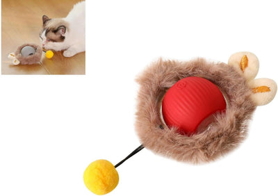 Juguete Interactivo Automático para Perros - Pelota Rodante Inteligente con Cuerda - Image 4
