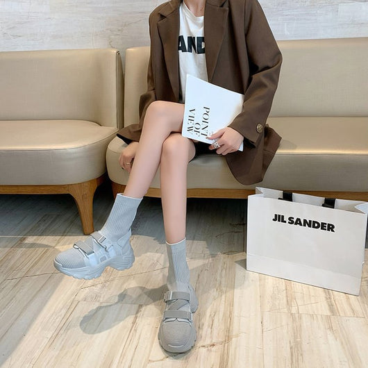Calcetines Funcionales Elásticos para Mujer con Botas