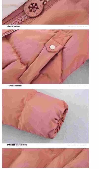 Abrigo de Plumón y Algodón para Invierno - Chaqueta Suelta y Cálida para Mujer - Image 13