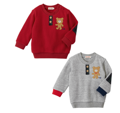 Suéter Polar Infantil con Diseño de Osito Estilo Occidental - Image 6