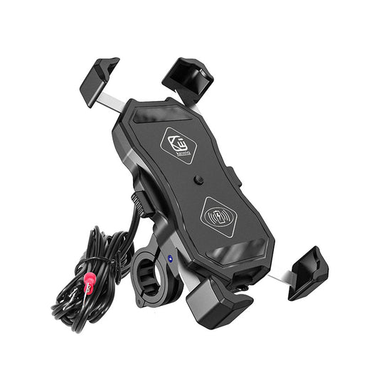 Soporte de Carga Inalámbrica para Motocicleta con Navegación GPS - Image 4