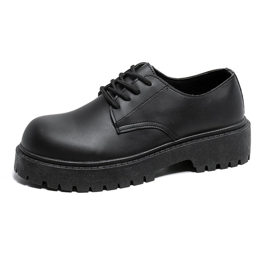 Zapatos Casuales Británicos para Hombre con Suela Elevada - Image 5