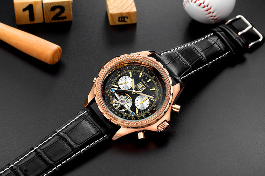 Reloj Automático Tourbillon para Hombre con Esfera Grande y Múltiples Funciones - Image 12
