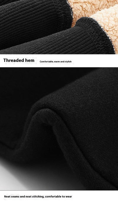 Sudadera con Capucha de Cuero de Cordero para Hombre - Image 18