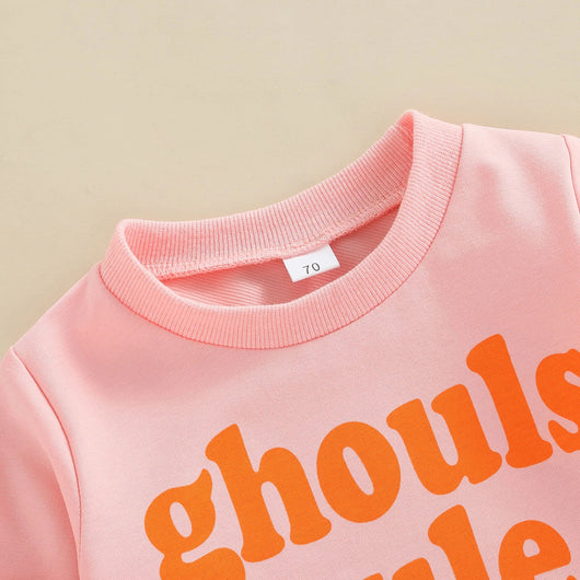 Suéter Infantil Unisex con Estampado de Letras - Image 19