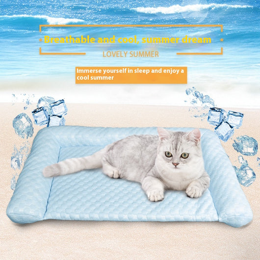 Colchoneta Refrescante para Mascotas - Cama Fresca de Verano