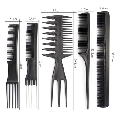Set de 10 Peines Profesionales para Barbería y Salón de Belleza - Image 9