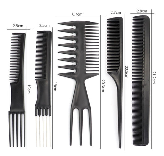 Set de 10 Peines Profesionales para Barbería y Salón de Belleza - Image 9