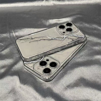 Funda Protectora Lightning Blanco y Negro Transparente Antigolpes - Image 8