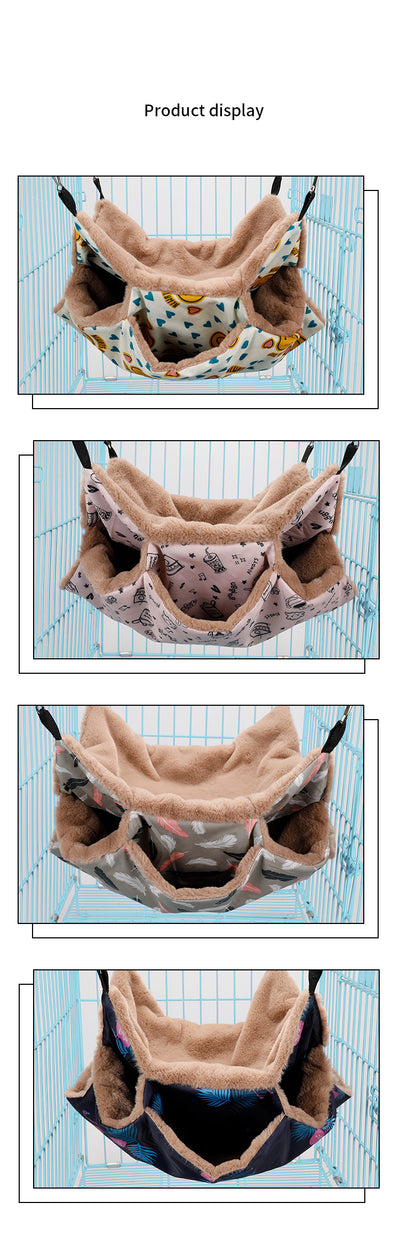 Hamaca Colgante para Mascotas Pequeñas - Túnel y Nido Multifuncional - Image 16