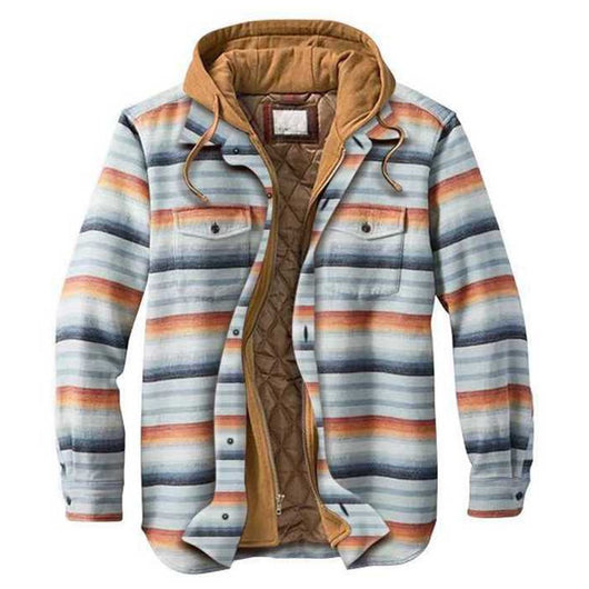 Chaqueta con Capucha Leisure - Abrigo Reversible de Dos Texturas - Image 12
