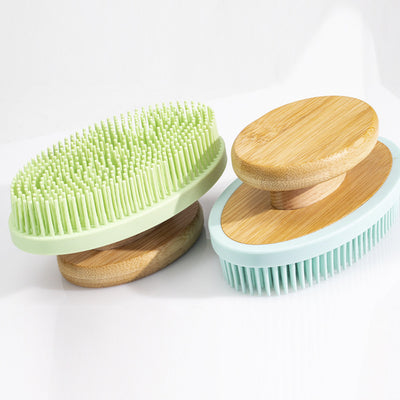 Cepillo de Masaje Silicona para Baño con Cerdas Largas - Image 5