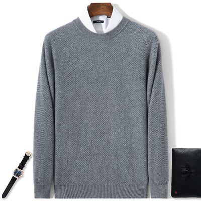 Suéter de Cachemira para Hombre con Corte Holgado - Image 4