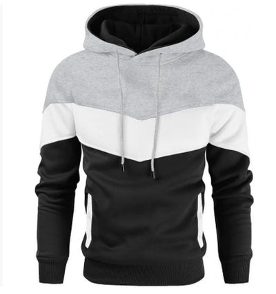 Camiseta Combinada de Colores para Hombre - Estilo Europeo y Americano - Image 11