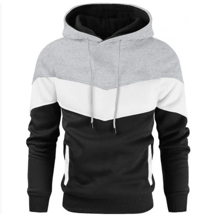Camiseta Combinada de Colores para Hombre - Estilo Europeo y Americano - Image 11