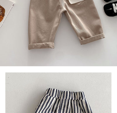 Pantalones Casuales para Niño con Estampado de Rayas Estilo Japonés - Image 18