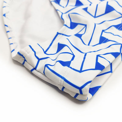 Bóxer de Baño Hombre Estampado Geométrico Triangular - Image 14