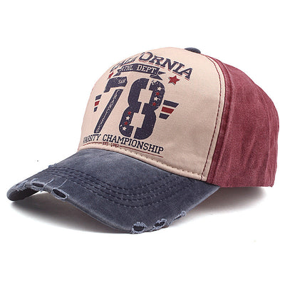 Gorra de Béisbol Casual Efecto Lavado con Visera de Pato - Image 6