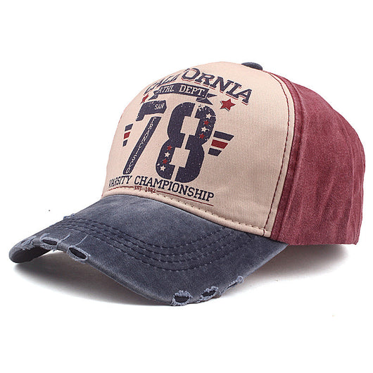 Gorra de Béisbol Casual Efecto Lavado con Visera de Pato - Image 6