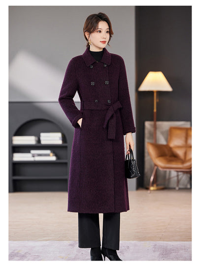 Abrigo Largo de Cashmira Doble Botonadura - Elegancia Premium - Image 7
