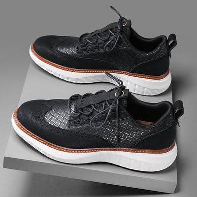 Tenis Deportivos Transpirables con Textura Tejida para Hombre - Image 25