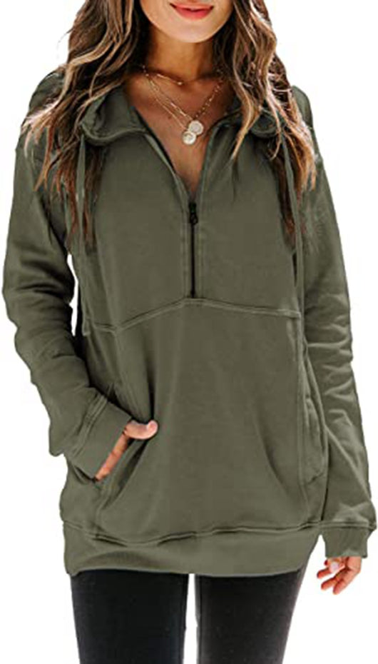 Suéter Casual de Color Liso para Mujer - Image 3