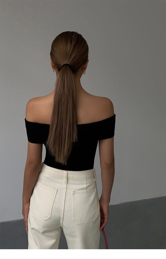 Top Tejido Asimétrico Cropped para Mujer - Image 23