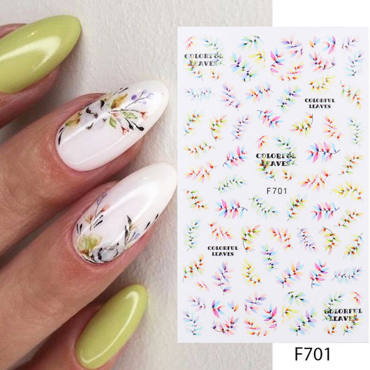 Stickers de Uñas Serie Floral - Image 7