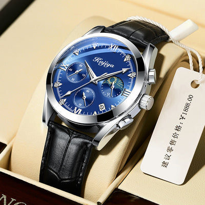 Reloj Deportivo Coreano de Acero con Banda de Cuarzo - Image 11