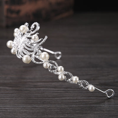 Corona de Novia Cisne de Perlas - Image 8