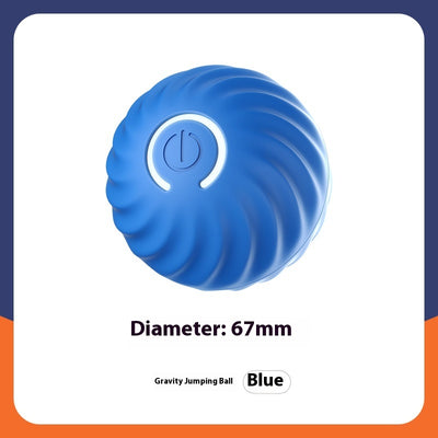 Yellow plush sea urchin toy cover, 56mm in diameter, designed for a smart rechargeable dog toy. - Image 5